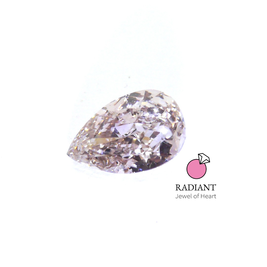0.31 Natural Fancy Pinkish Brown VS2 Diamond