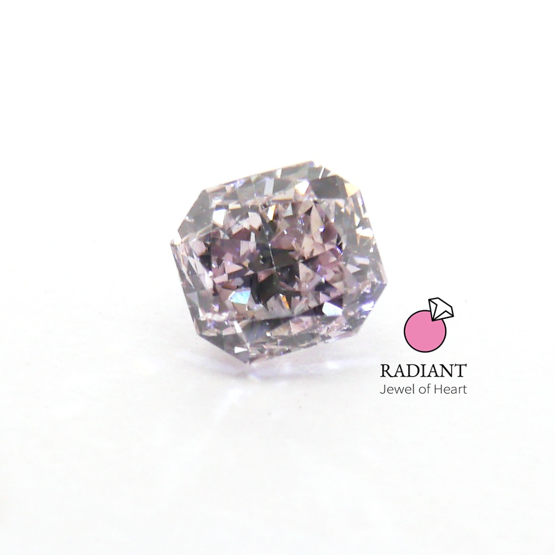 0.20 Natural Fancy Brownish Pink SI2 Diamond