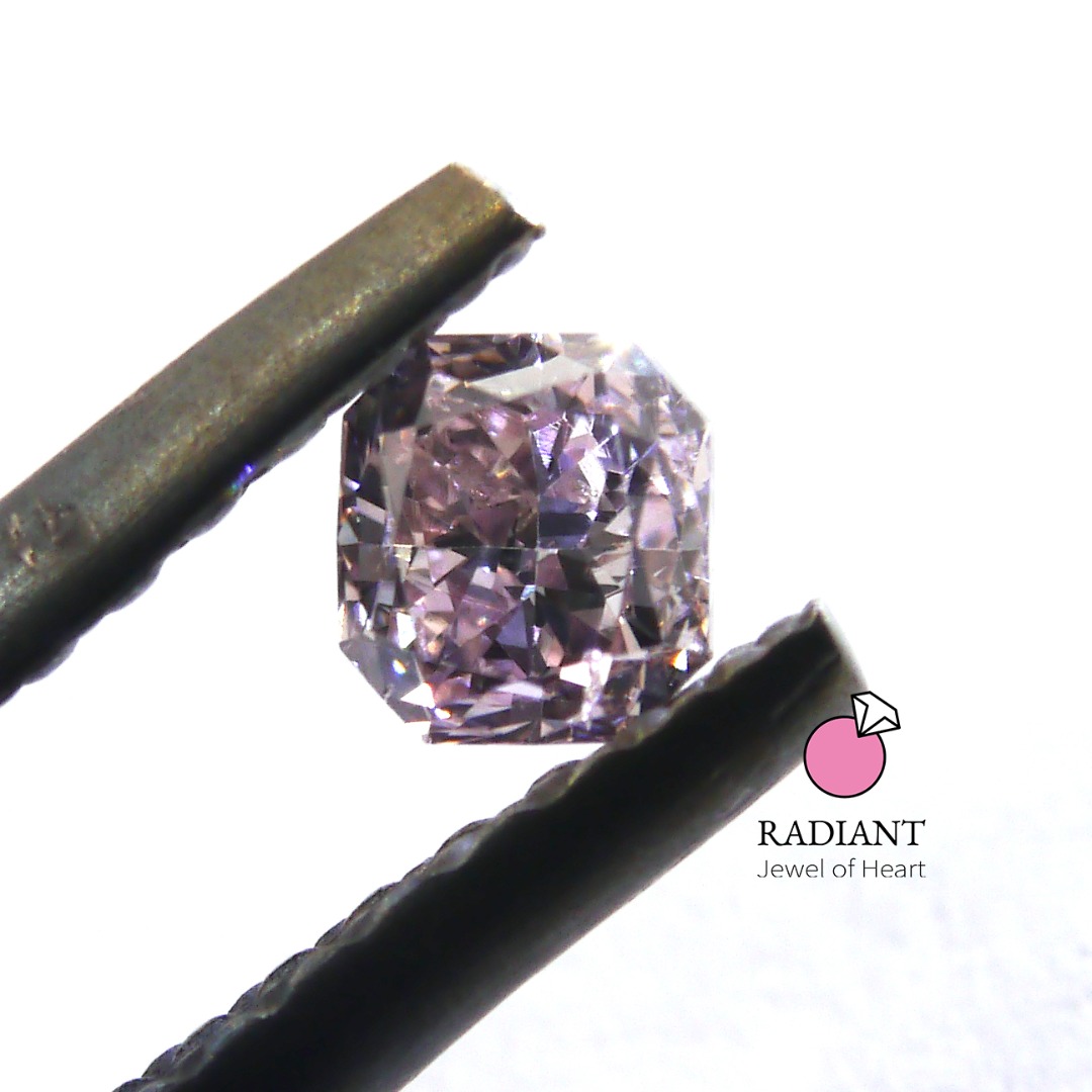 0.20 Natural Fancy Brownish Pink SI2 Diamond