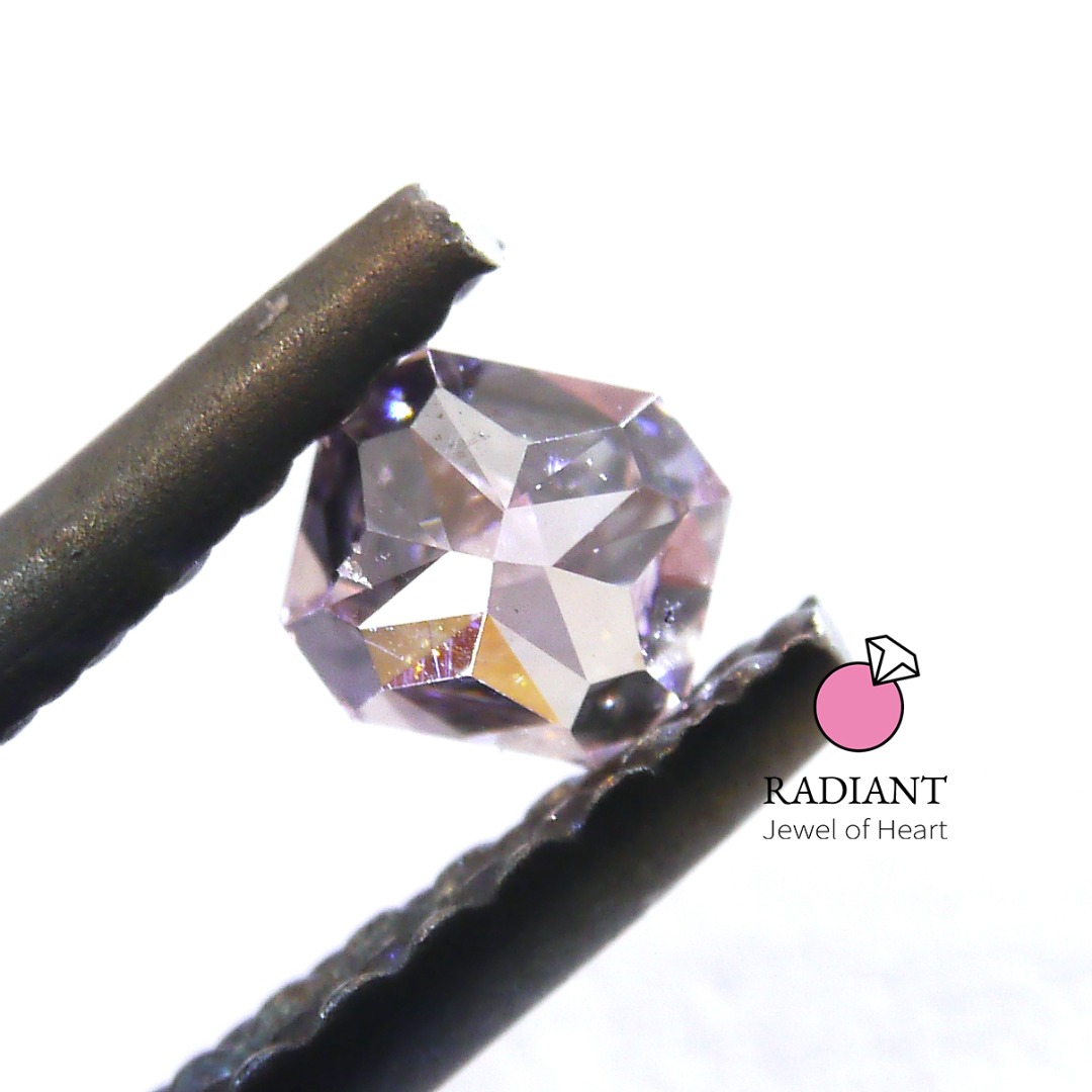 0.20 Natural Fancy Brownish Pink SI2 Diamond