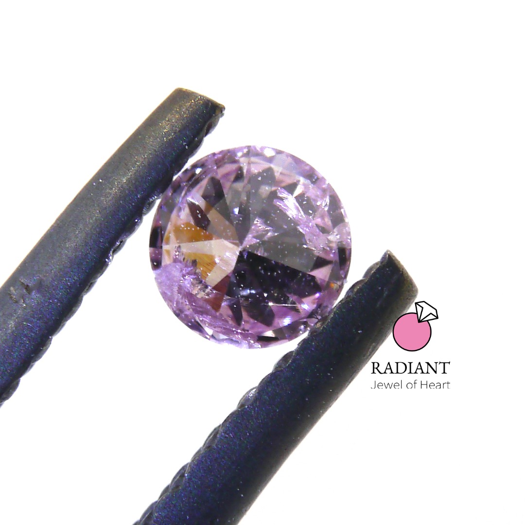 0.15 Natural Fancy Purple Pink Diamond