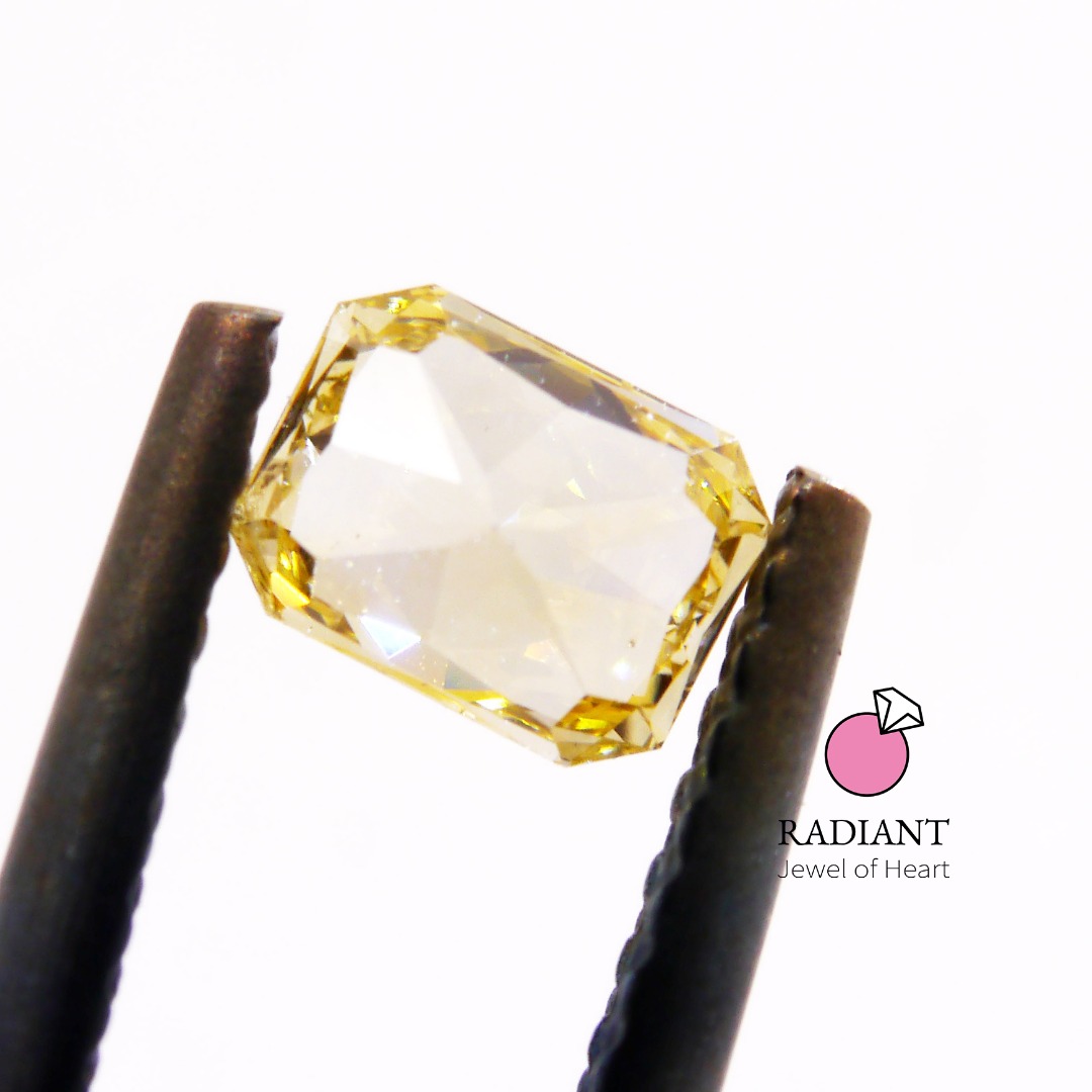 0.33 Natural Fancy Intense Orange Yellow I1 Diamond