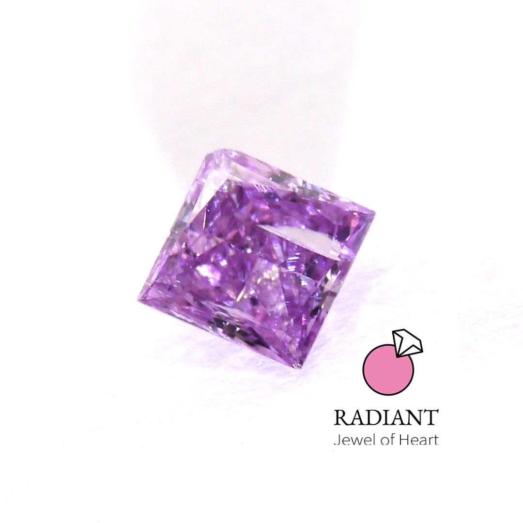 0.16 Natural Fancy Intense Pink Purple Diamond