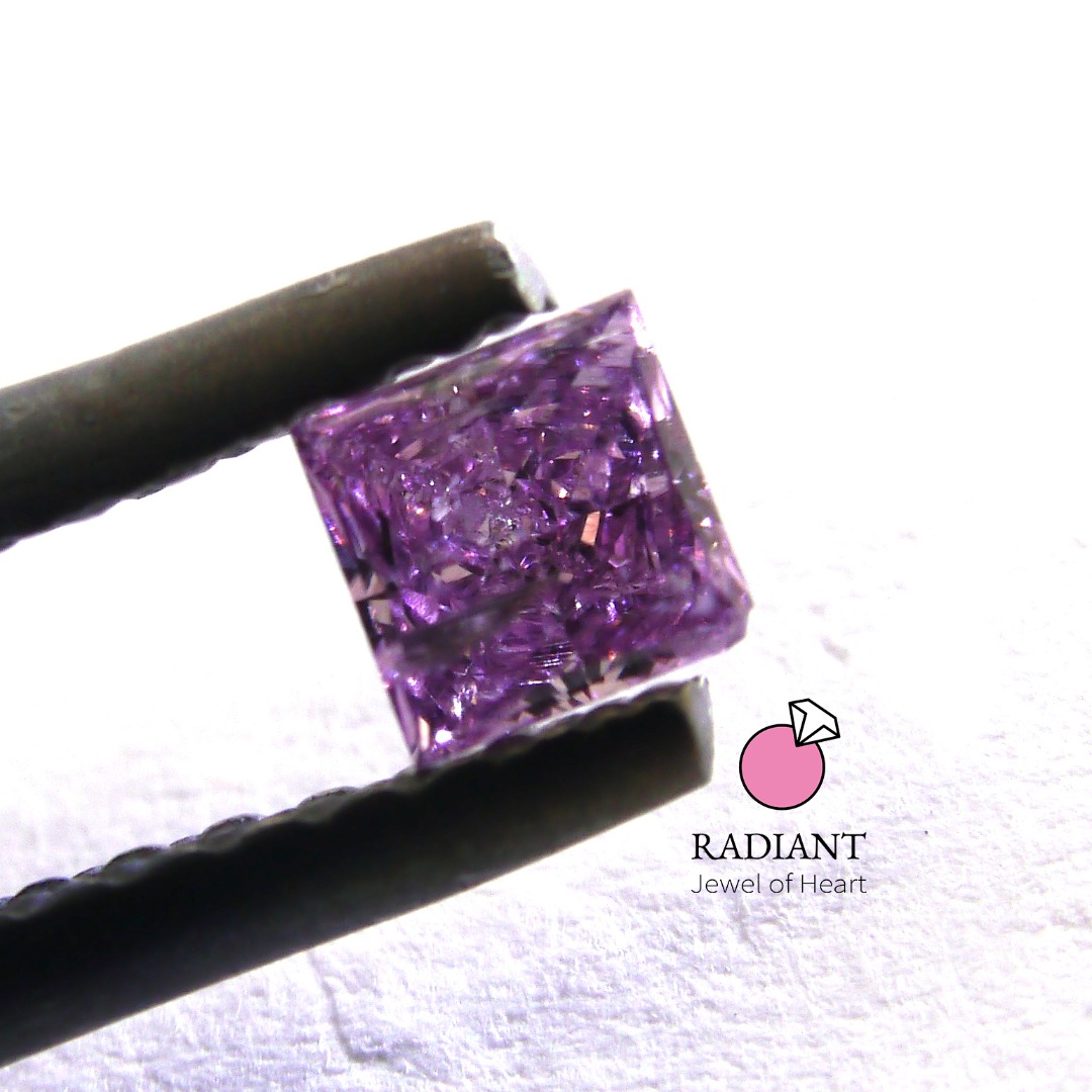 0.16 Natural Fancy Intense Pink Purple Diamond