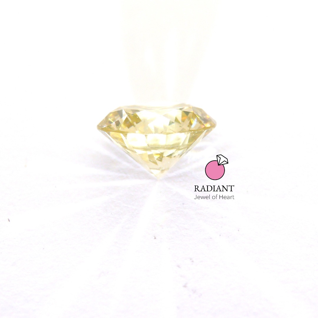 0.41 Natural Fancy Light Brown Yellow I1 Diamond