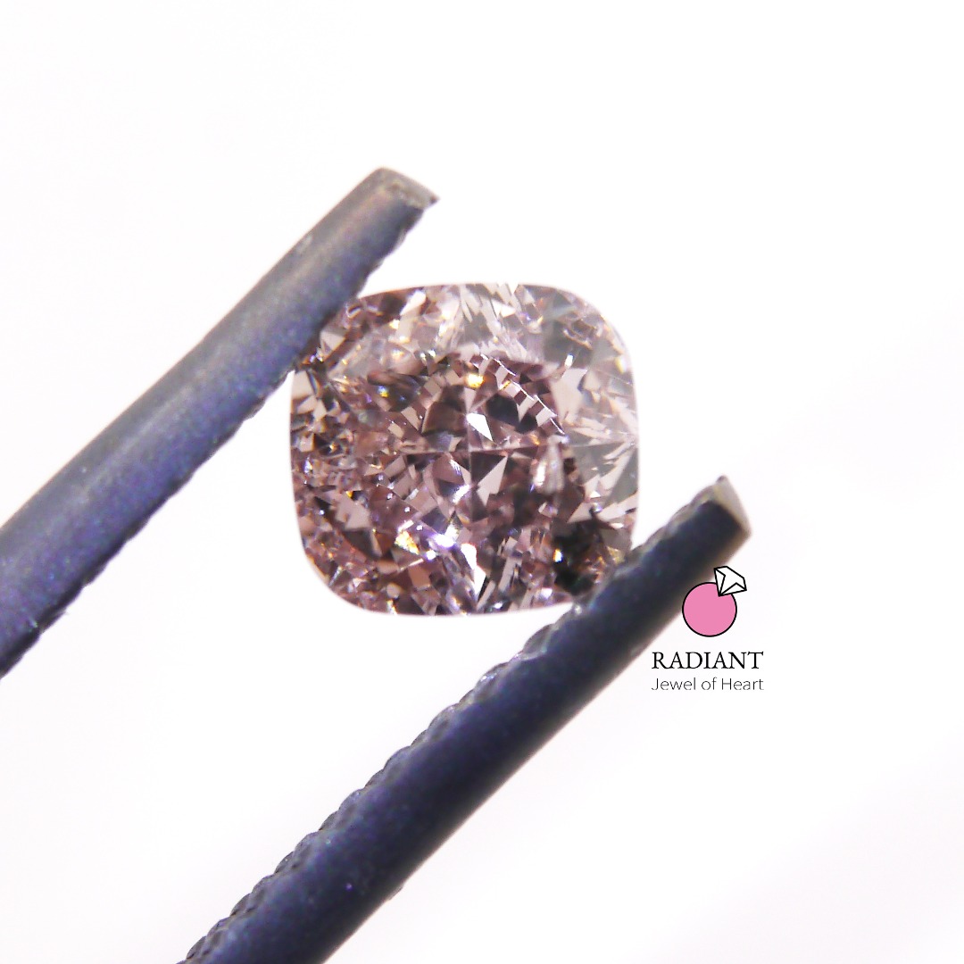 0.64 Natural Fancy Pink Brown SI2 Diamond