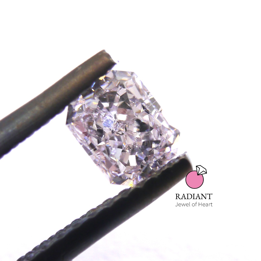 0.53 Natural Fancy Light Brown Pink SI2 Diamond