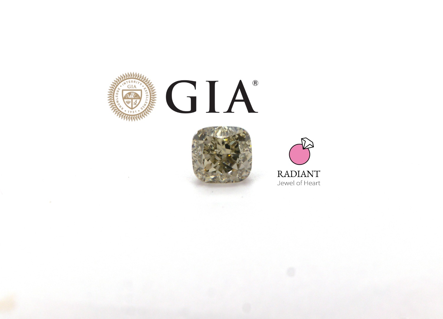 0.60 Natural Fancy Grayish Yellowish Green VVS2 Diamond (SOLD)