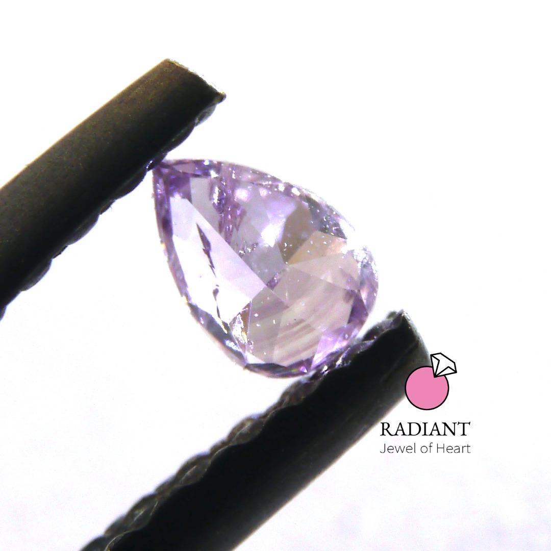 0.09 Natural Fancy Pink Purple Diamond