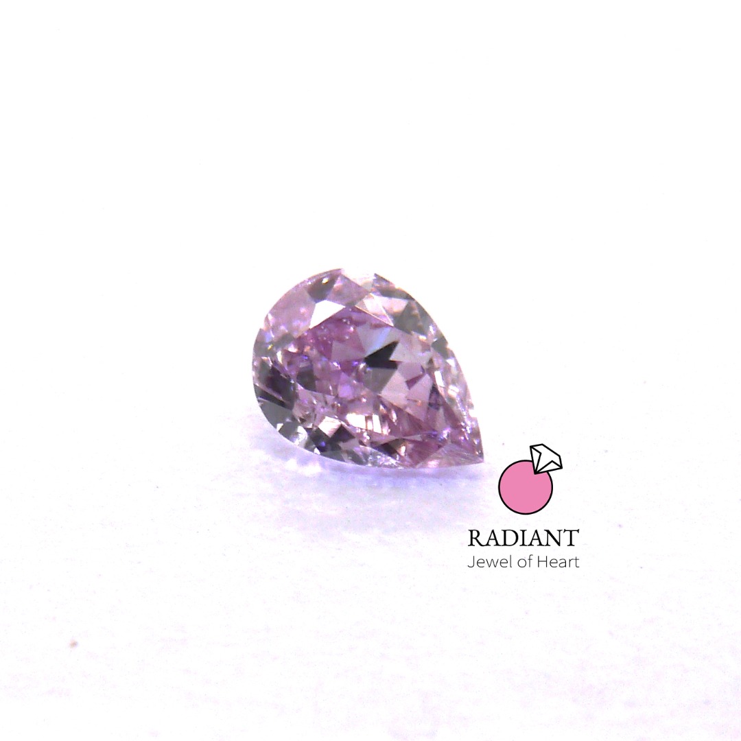 0.06 Natural Fancy Brownish Purplish Pink Diamond