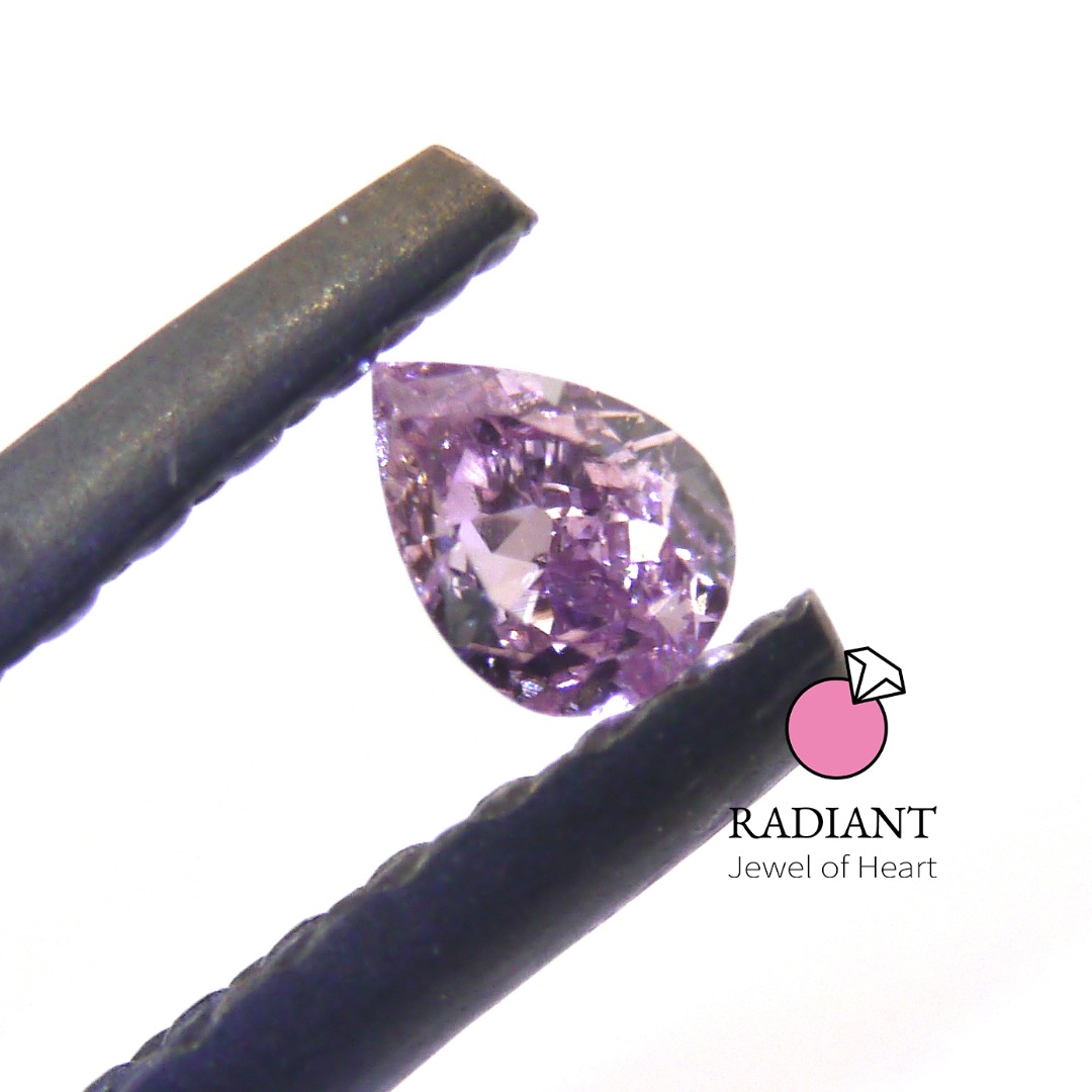 0.06 Natural Fancy Brownish Purplish Pink Diamond