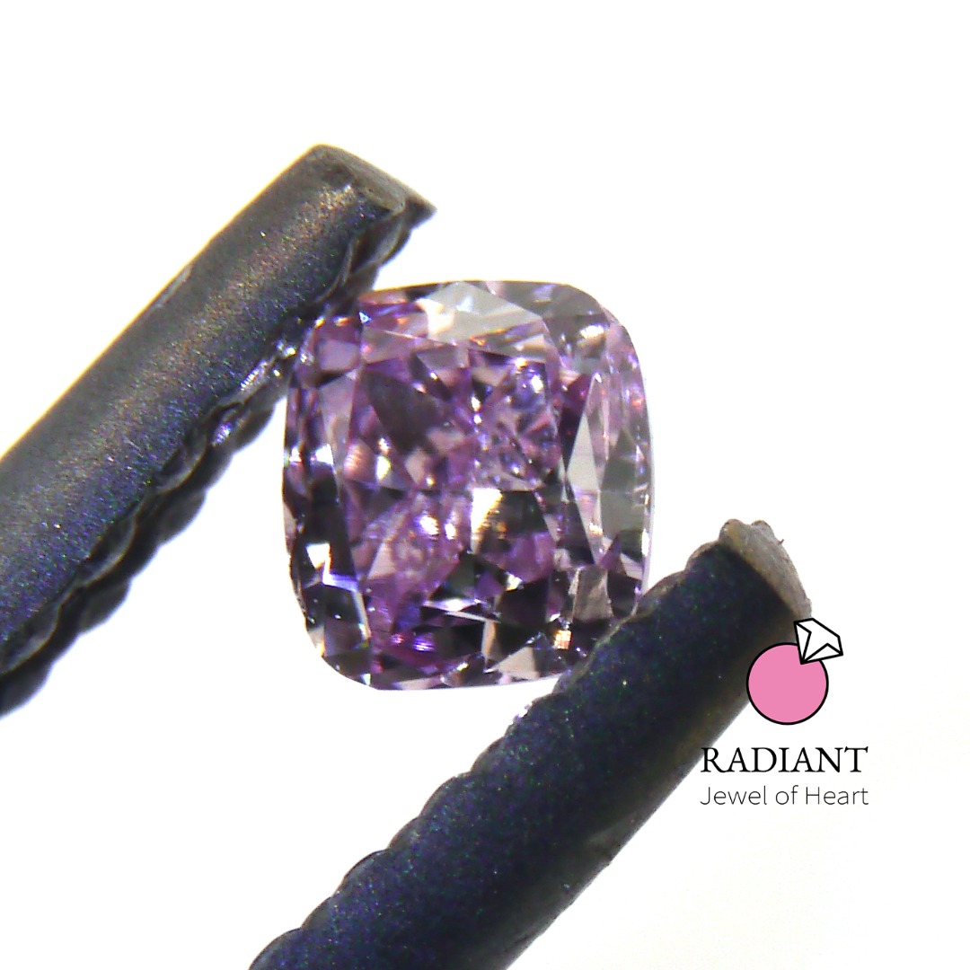 0.14 Natural Fancy Purple Pink Diamond