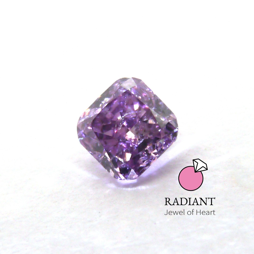 0.09 Natural Fancy Deep Pink Purple Diamond (sold)