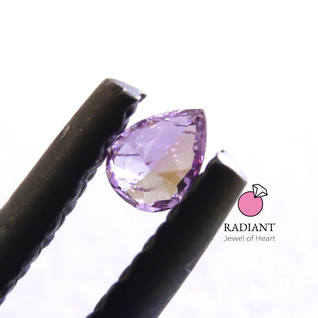 0.04 Natural Fancy Deep Purple Pink Diamond