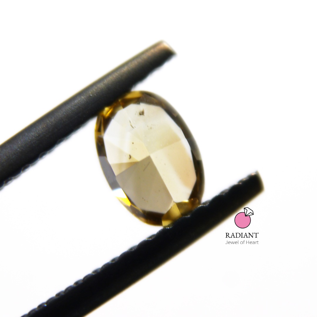 0.50 Natural Fancy Brown Yellow Diamond