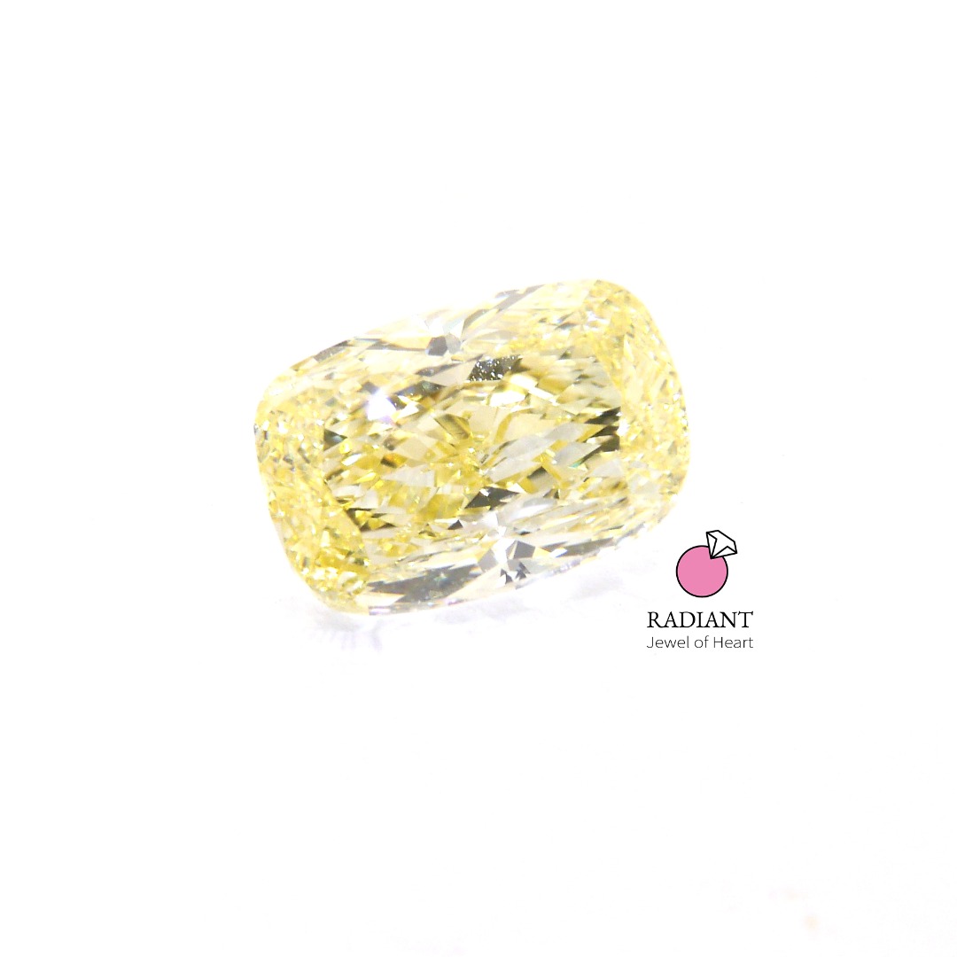 1.02 Natural Fancy Yellow I1 Diamond