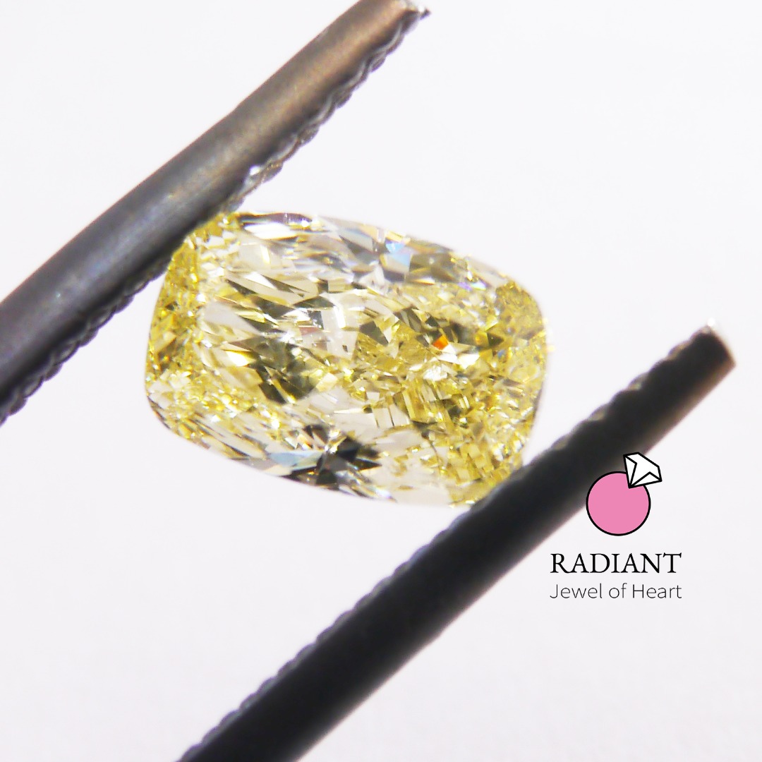 1.02 Natural Fancy Yellow I1 Diamond